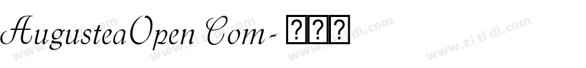 AugusteaOpen Com字体转换